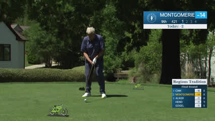 Colin Montgomerie | Round 4 | 9th hole | Shot 1 | 2026 Tradition