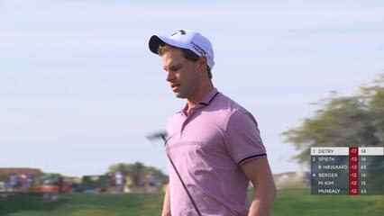 Thomas Detry | Round 3 | 15th hole | Shot 5 | 2025 WM Phoenix Open