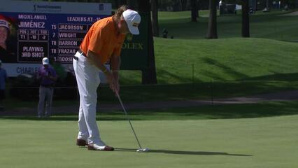 Miguel Angel Jiménez | Round 4 | 12th hole | Shot 4 | 2025 Kaulig Co. Championship