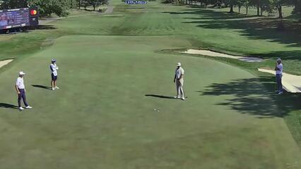 Patton Kizzire | Round 1 | 17th hole | Shot 4 | 2025 ISCO Championship