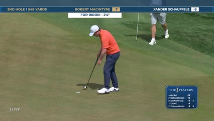 Robert MacIntyre | Round 4 | 2nd hole | Shot 4 | 2026 THE PLAYERS