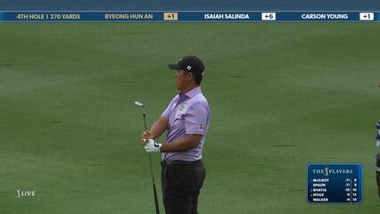 Byeong Hun An | Round 4 | 4th hole | Shot 2 | 2025 THE PLAYERS