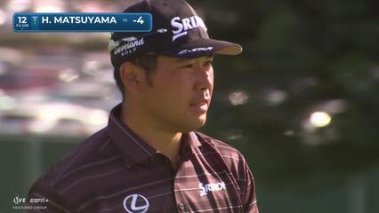 Hideki Matsuyama | Round 1 | 12th hole | Shot 4 | 2025 Farmers