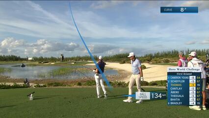 Justin Thomas | Round 1 | 17th hole | Shot 1 | 2024 Hero World Challenge