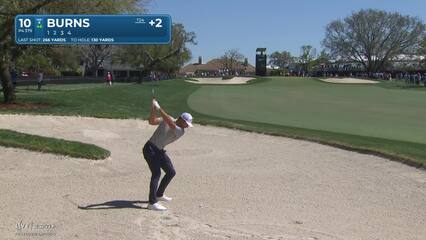 Sam Burns | Round 2 | 10th hole | Shot 2 | 2025 Arnold Palmer Invitational