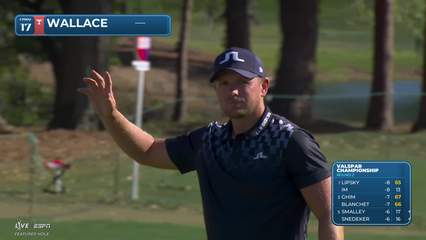Matt Wallace | Round 2 | 17th hole | Shot 2 | 2026 Valspar