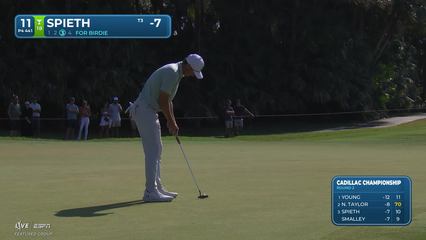 Jordan Spieth | Round 2 | 11th hole | Shot 4 | 2026 Cadillac