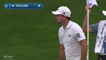 Nick Taylor | Round 1 | 17th hole | Shot 2 | 2025 The American Express