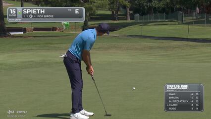 Jordan Spieth | Round 1 | 15th hole | Shot 4 | 2025 FedEx St. Jude