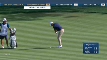 Christiaan Bezuidenhout | Round 1 | 11th hole | Shot 3 | 2026 THE PLAYERS