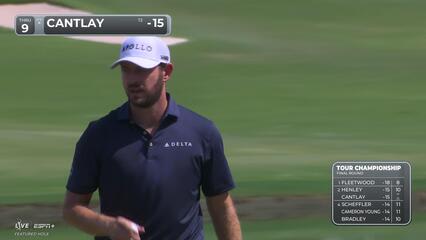 Patrick Cantlay | Round 4 | 9th hole | Shot 3 | 2025 TOUR Championship