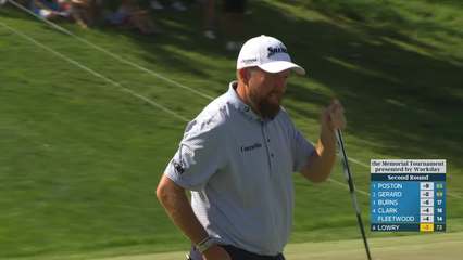 Shane Lowry | Round 2 | 18th hole | Shot 6 | 2026 the Memorial