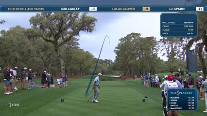 Lucas Glover | Round 4 | 15th hole | Shot 1 | 2025 THE PLAYERS