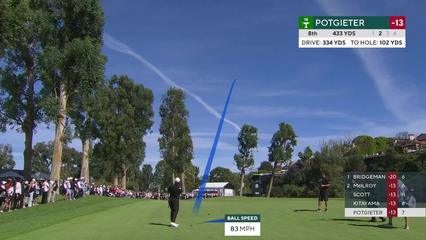 Aldrich Potgieter | Round 4 | 8th hole | Shot 2 | 2026 The Genesis