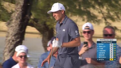 Jordan Spieth | Round 2 | 14th hole | Shot 3 | 2025 WM Phoenix Open