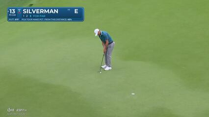 Ben Silverman | Round 1 | 13th hole | Shot 3 | 2025 Valero