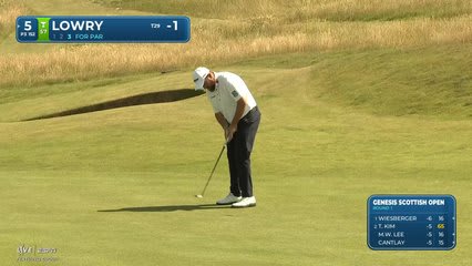 Shane Lowry | Round 1 | 5th hole | Shot 3 | 2026 Genesis Scottish Open