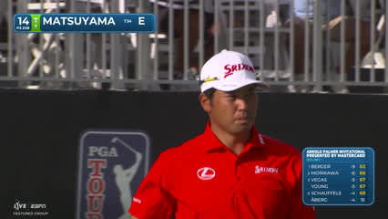 Hideki Matsuyama | Round 1 | 14th hole | Shot 3 | 2026 Arnold Palmer