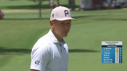 Matti Schmid | Round 4 | 3rd hole | Shot 4 | 2025 Charles Schwab