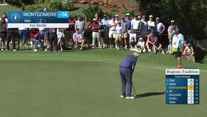 Colin Montgomerie | Round 4 | 14th hole | Shot 3 | 2026 Tradition