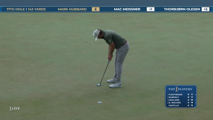 Mark Hubbard | Round 1 | 17th hole | Shot 3 | 2026 THE PLAYERS