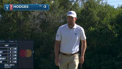 Lee Hodges | Round 3 | 7th hole | Shot 3 | 2026 Valspar