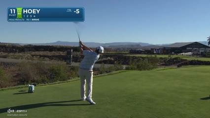 Rico Hoey | Round 2 | 11th hole | Shot 1 | 2025 Bank of Utah