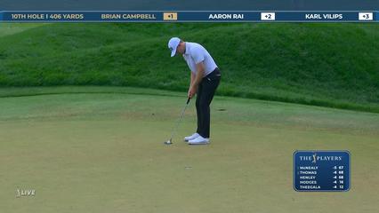 Brian Campbell | Round 1 | 10th hole | Shot 6 | 2026 THE PLAYERS