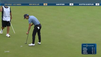 Min Woo Lee | Round 4 | 6th hole | Shot 4 | 2025 THE PLAYERS