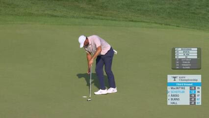 Scottie Scheffler | Round 3 | 16th hole | Shot 5 | 2025 BMW Championship