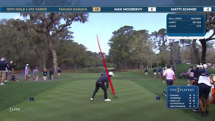 Takumi Kanaya | Round 2 | 15th hole | Shot 1 | 2026 THE PLAYERS