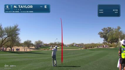 Nick Taylor | Round 1 | 5th hole | Shot 2 | 2025 WM Phoenix Open