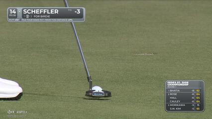 Scottie Scheffler | Round 1 | 14th hole | Shot 2 | 2025 FedEx St. Jude
