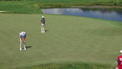 Sam Burns | Round 4 | 4th hole | Shot 3 | 2025 3M Open