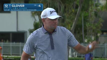 Lucas Glover | Round 3 | 12th hole | Shot 3 | 2025 Sony Open