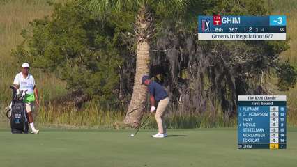 Doug Ghim | Round 1 | 8th hole | Shot 2 | 2025 The RSM Classic