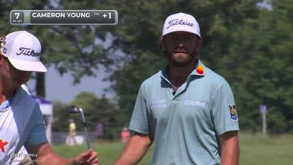 Cameron Young | Round 1 | 7th hole | Shot 2 | 2025 FedEx St. Jude