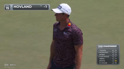 Viktor Hovland | Round 1 | 15th hole | Shot 3 | 2025 TOUR Championship