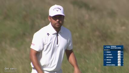 Xander Schauffele | Round 2 | 13th hole | Shot 4 | 2025 Genesis Scottish Open