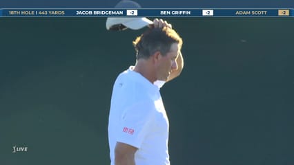 Adam Scott | Round 1 | 18th hole | Shot 6 | 2026 THE PLAYERS