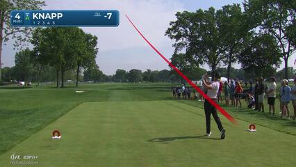 Jake Knapp | Round 2 | 4th hole | Shot 1 | 2025 Rocket Classic