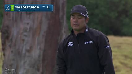 Hideki Matsuyama | Round 1 | 7th hole | Shot 4 | 2026 The Genesis