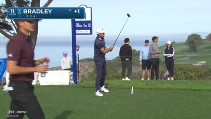 Keegan Bradley | Round 1 | 11th hole | Shot 1 | 2025 Farmers