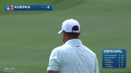 Brooks Koepka | Round 2 | 9th hole | Shot 4 | 2026 Cognizant Classic