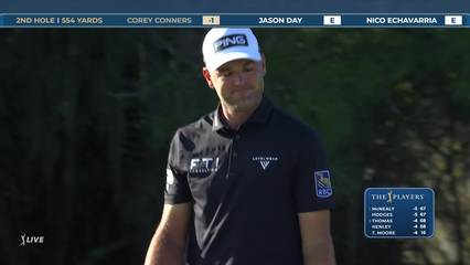 Corey Conners | Round 1 | 2nd hole | Shot 4 | 2026 THE PLAYERS
