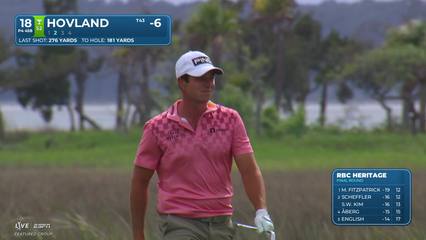 Viktor Hovland | Round 4 | 18th hole | Shot 2 | 2026 RBC Heritage