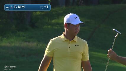 Tom Kim | Round 2 | 10th hole | Shot 5 | 2025 John Deere