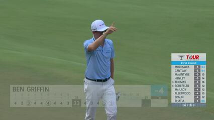 Ben Griffin | Round 1 | 14th hole | Shot 3 | 2025 TOUR Championship
