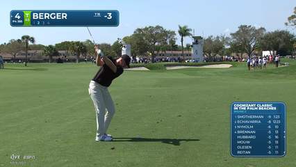 Daniel Berger | Round 2 | 4th hole | Shot 2 | 2026 Cognizant Classic