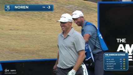 Alex Noren | Round 1 | 15th hole | Shot 1 | 2026 The American Express